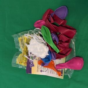 Balloon Time 19 Helium Balloons and Ribbon